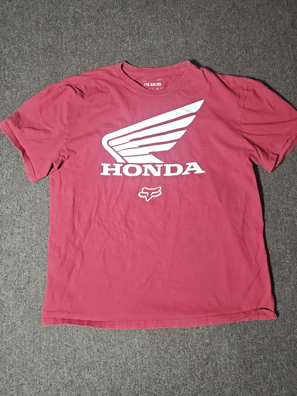 Honda Fox Racing Red Graphic T‑Shirt XL
